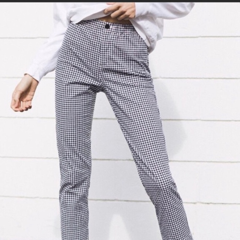 Brandy Melville gingham checkered pants